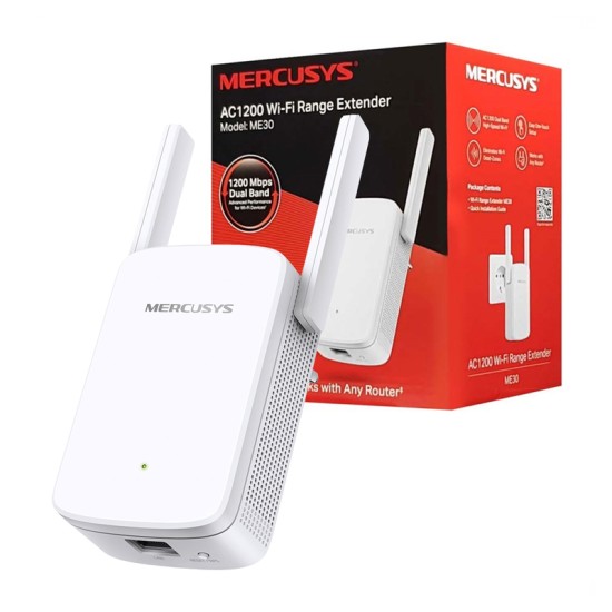 MERCUSYS WI-FI RANGE EXTENDER ME30 1200MBPS 